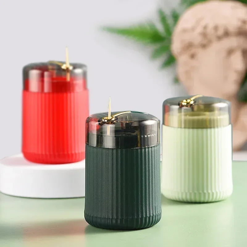 Automatic Pop-Up Toothpick Dispenser - Hygienic Press & Dispense