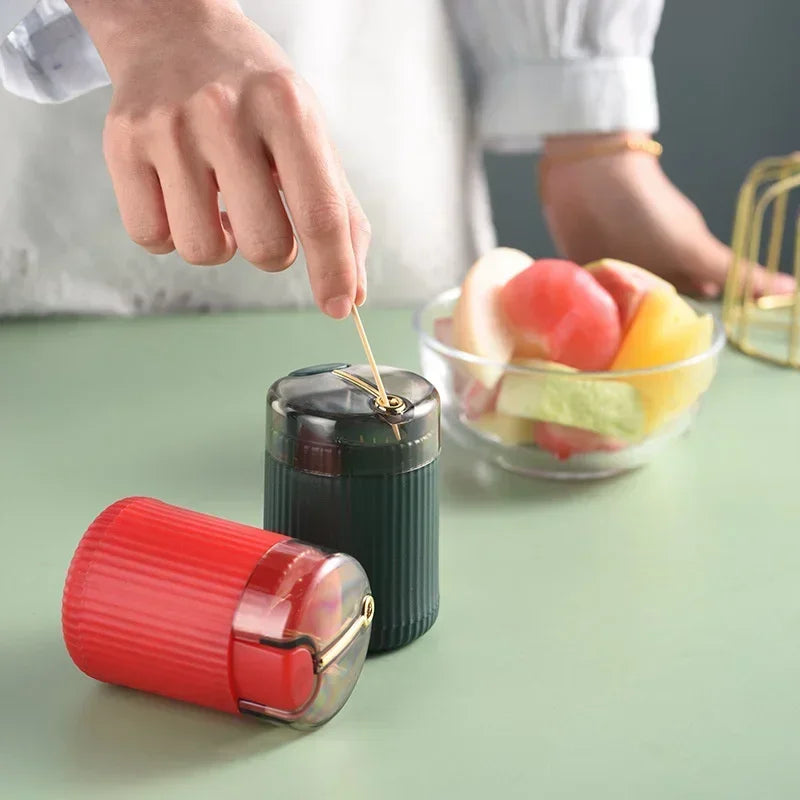 Automatic Pop-Up Toothpick Dispenser - Hygienic Press & Dispense