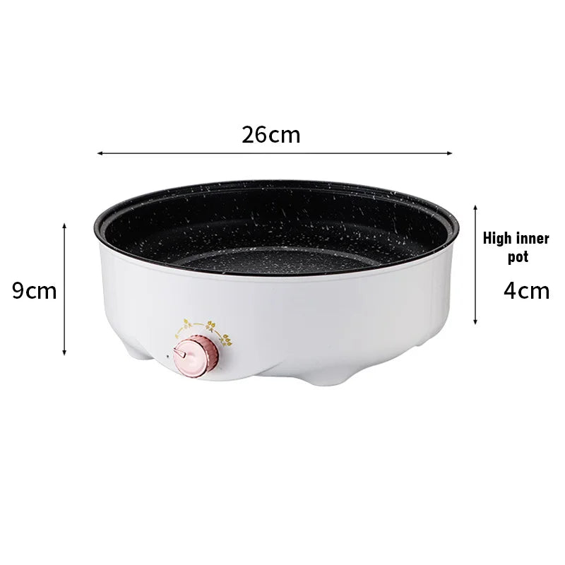 Electric MultiCooker Frying Pan - Non-Stick Barbecue & Cooking Machine