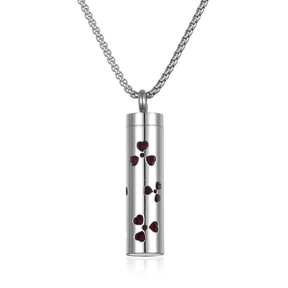 Essential Oil Diffuser Necklace - Stainless Steel Aromatherapy Locket