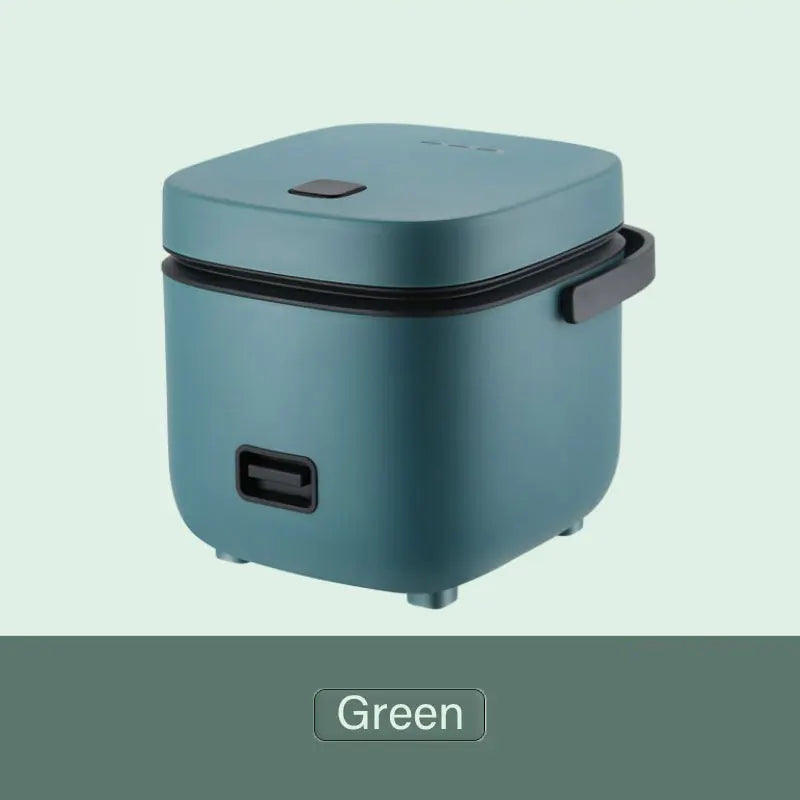 Compact 1.2L Mini Rice Cooker - Perfect for 1-2 People with Steamer Function