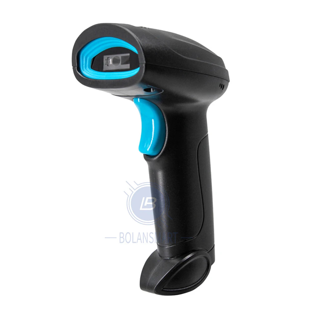 1D 2D Barcode Scanner - Wireless Bluetooth & Wired Bar Code Reader