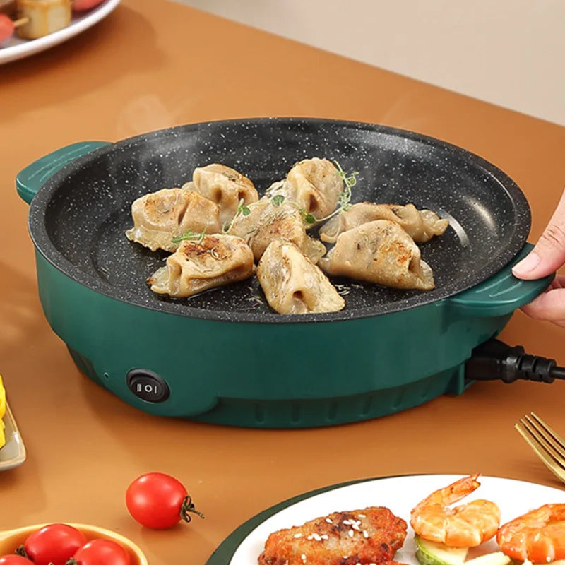 Electric MultiCooker Frying Pan - Non-Stick Barbecue & Cooking Machine