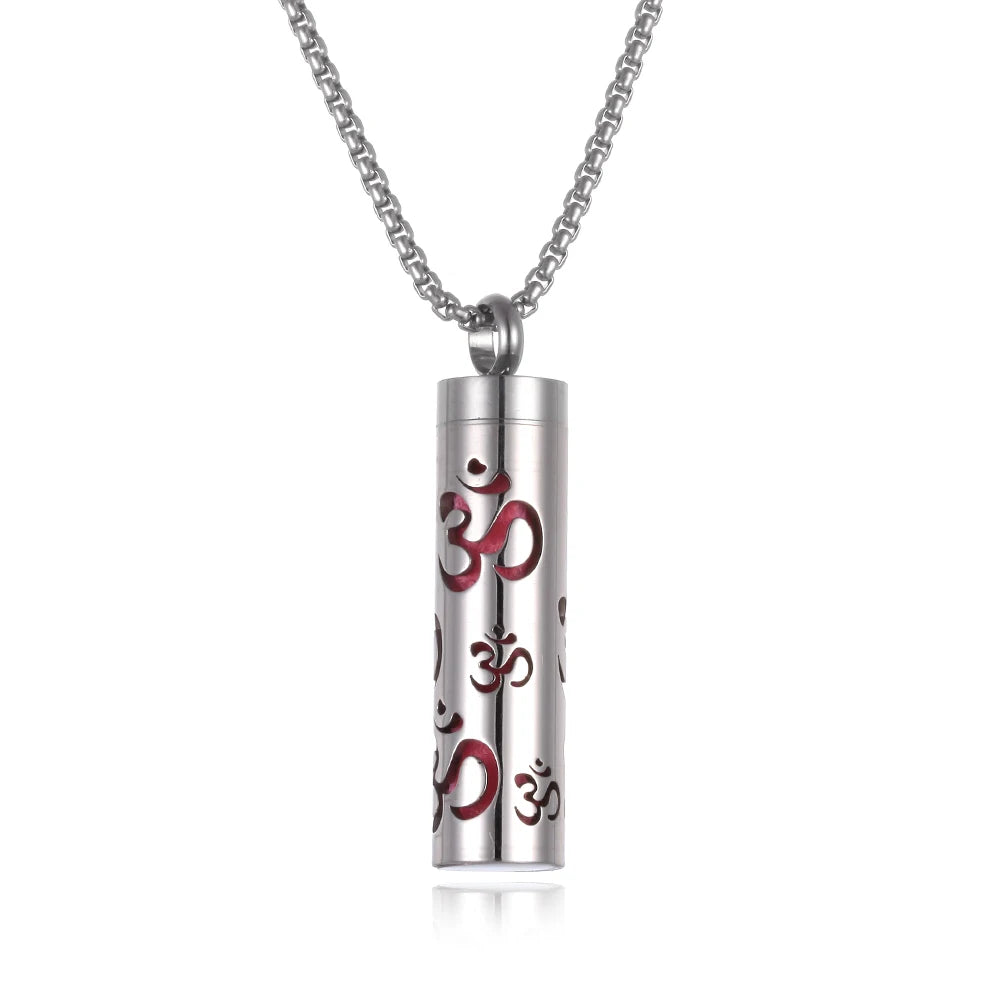 Essential Oil Diffuser Necklace - Stainless Steel Aromatherapy Locket