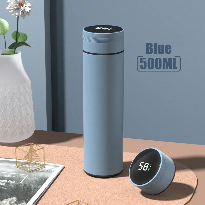 500ML Temperature Display Thermos - Stainless Steel Vacuum Insulated Cup