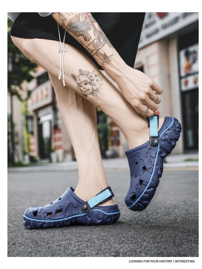 EVA Men's Clogs - Lightweight Beach & Work Sandals