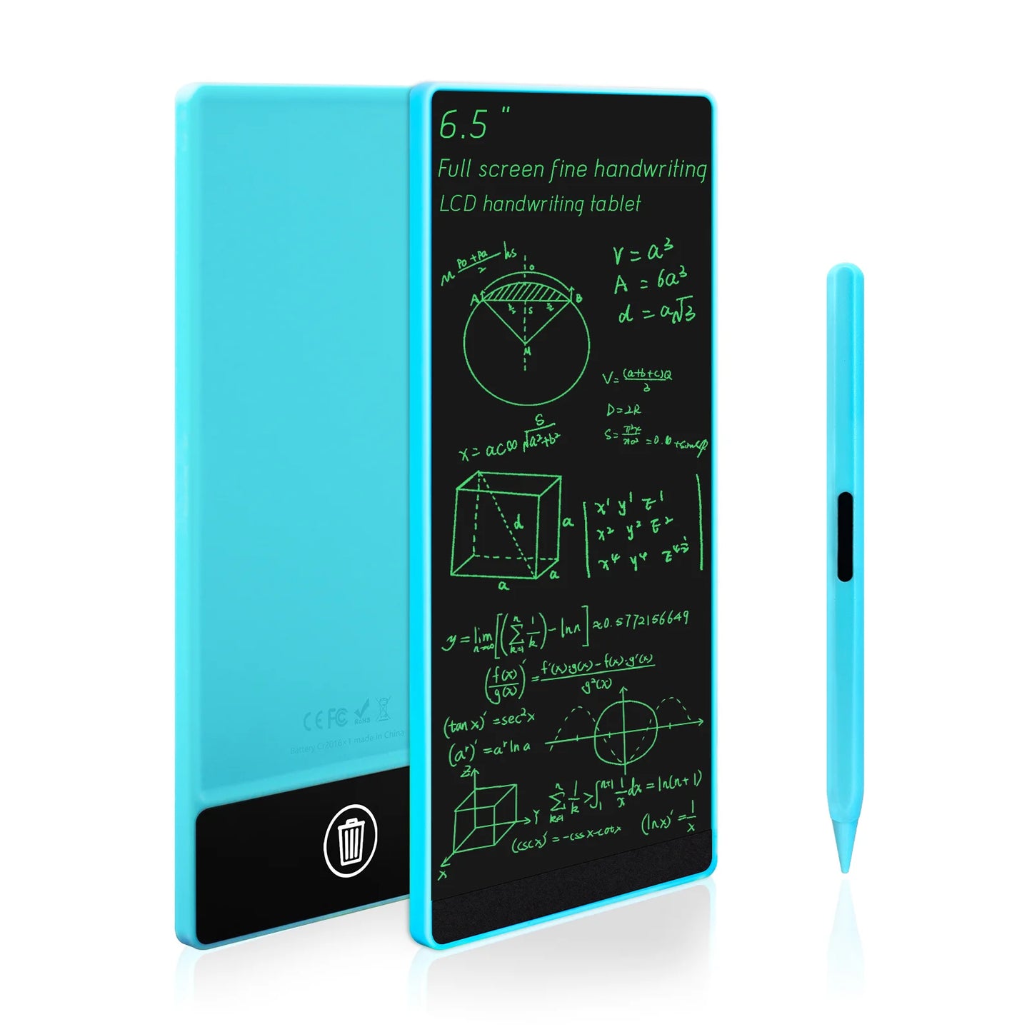 LCD Writing Tablet 6.5 Inch - Digital Drawing Board for Kids & Adults