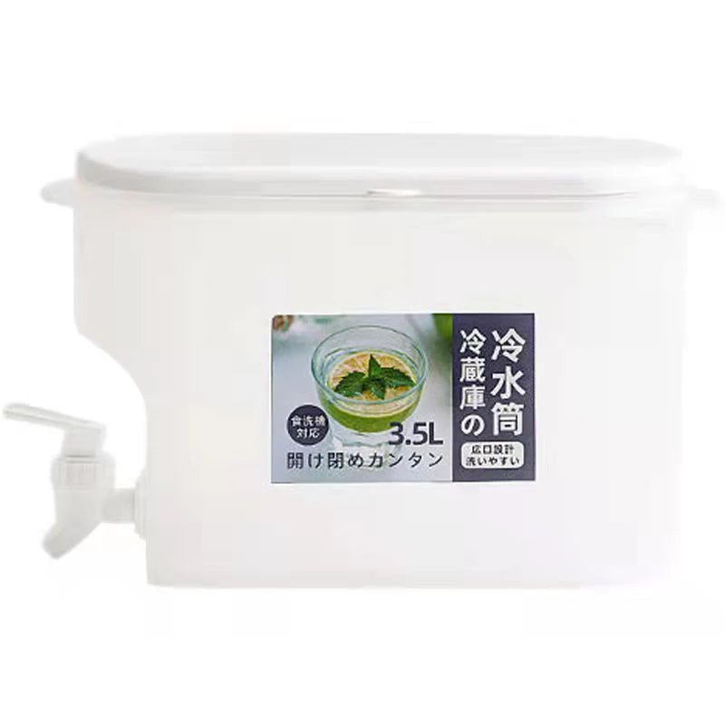 3.5L Water Dispenser with Faucet - Beverage Storage Tank & Organizer
