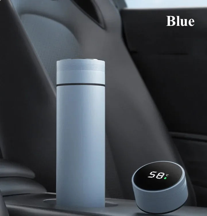 500ML Temperature Display Thermos - Stainless Steel Vacuum Insulated Cup