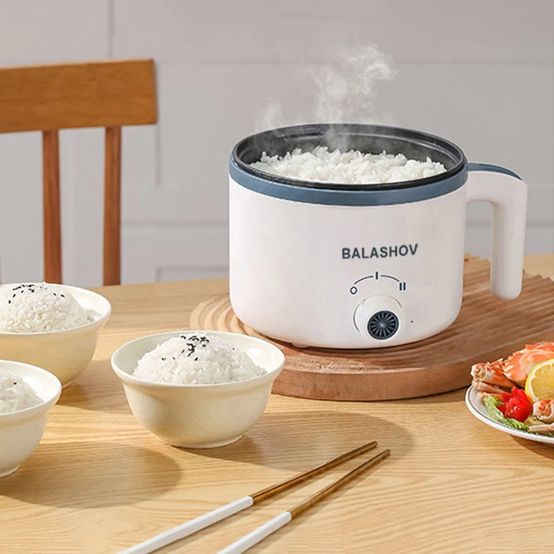 1.7L Electric Rice Cooker - Multi Cooker with Non-Stick Pot