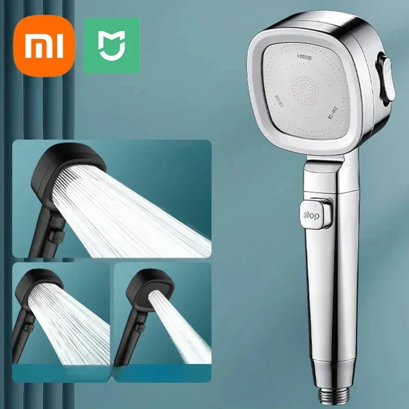 Xiaomi High Pressure Shower Head - 3 Mode Adjustable Filter Set