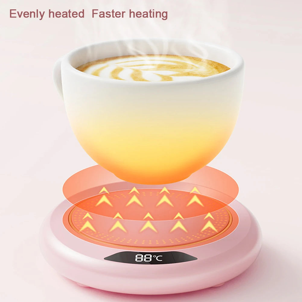 Electric Coffee Warmer - USB Mug Warmer with 3 Temperature Settings