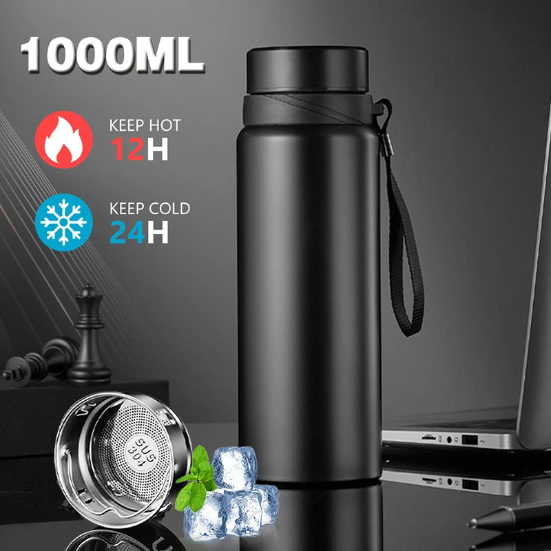 Smart LED Temperature Display Thermal Bottle - 24Hr Hot/Cold
