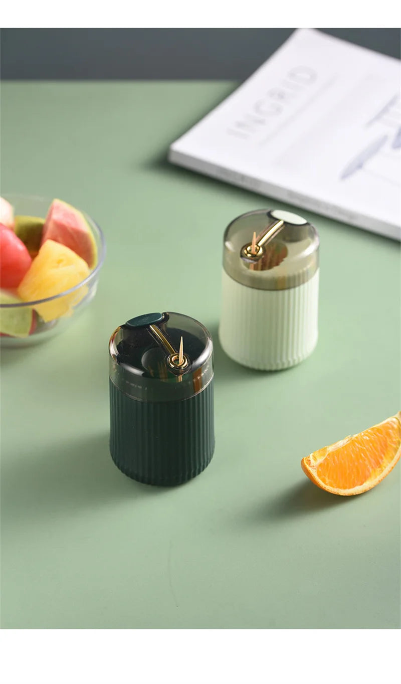 Automatic Pop-Up Toothpick Dispenser - Hygienic Press & Dispense