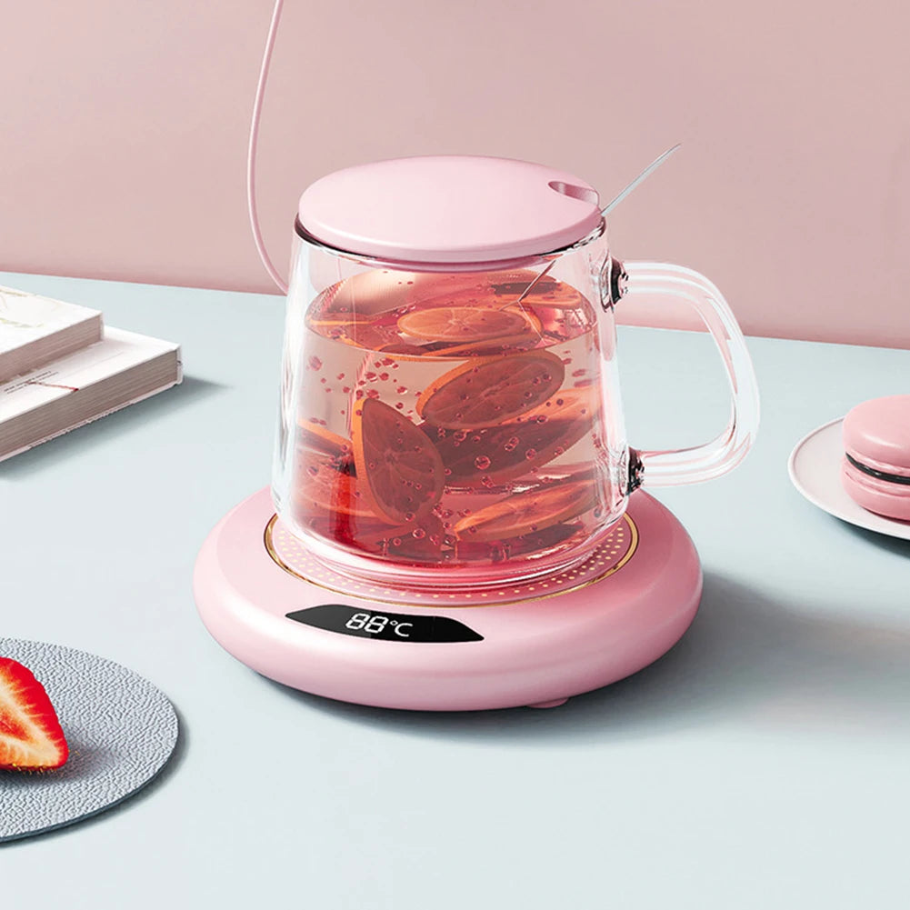 Electric Coffee Warmer - USB Mug Warmer with 3 Temperature Settings