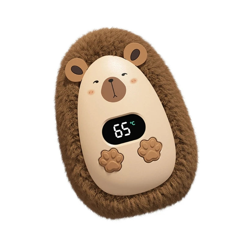 Digital Thermostat Hand Warmer - Efficient Heating for Office & Home