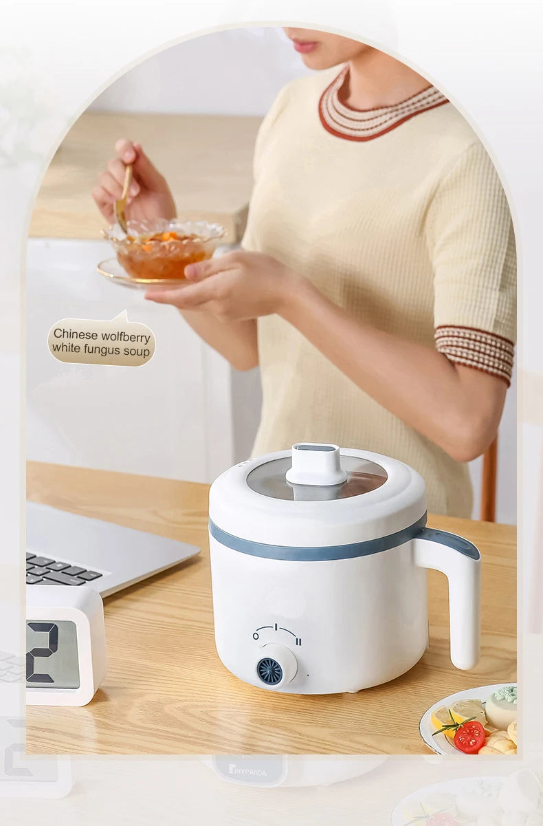 1.7L Electric Rice Cooker - Multi Cooker with Non-Stick Pot
