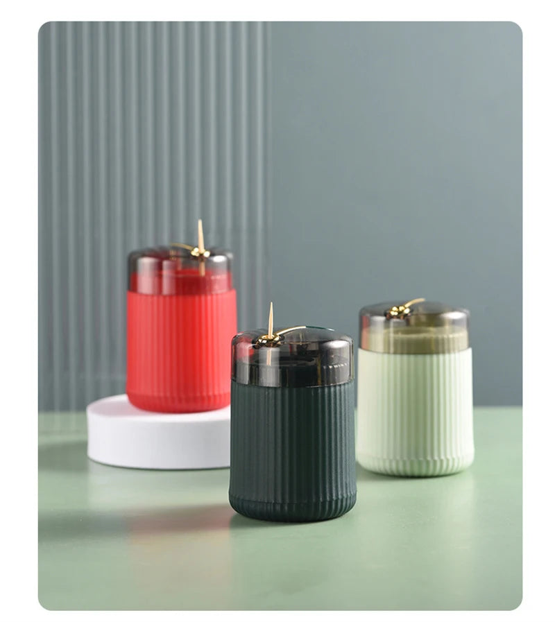 Automatic Pop-Up Toothpick Dispenser - Hygienic Press & Dispense