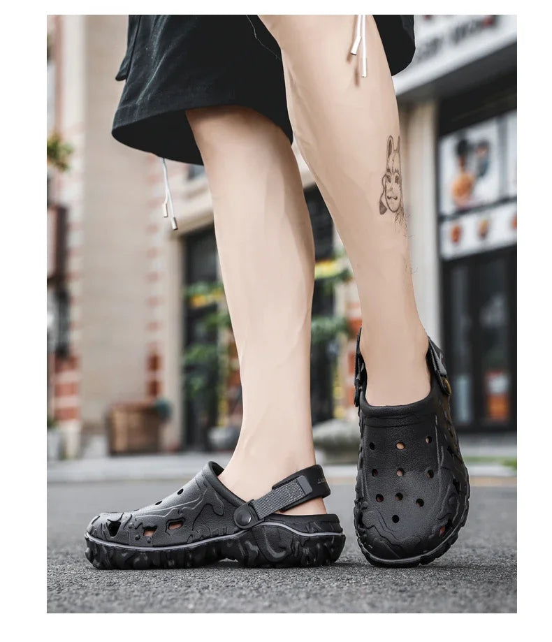 EVA Men's Clogs - Lightweight Beach & Work Sandals