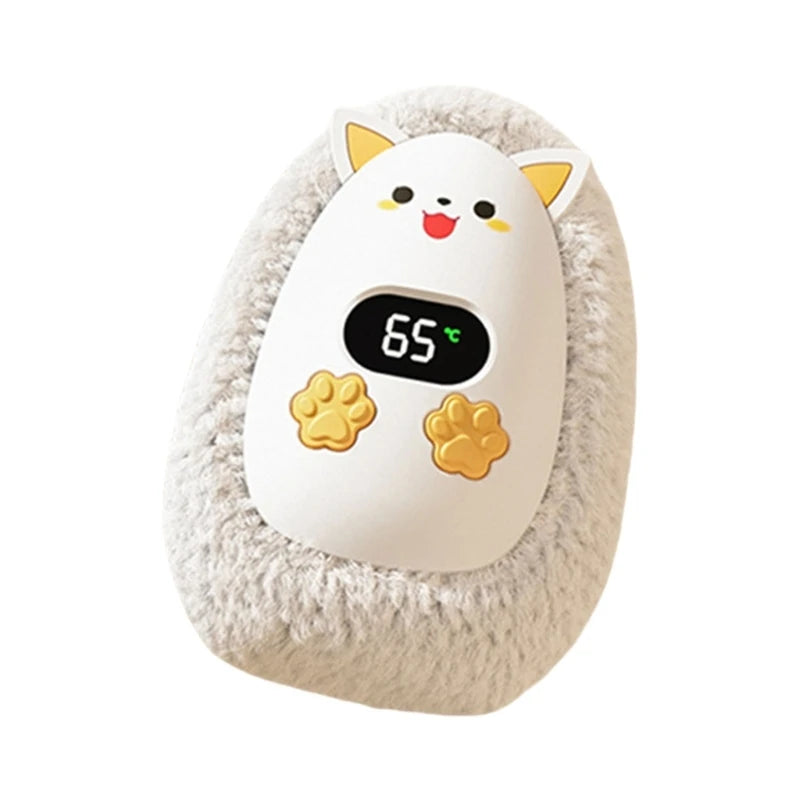 Digital Thermostat Hand Warmer - Efficient Heating for Office & Home
