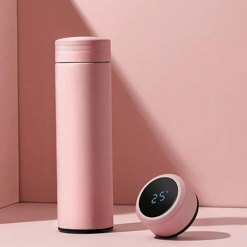 500ML Temperature Display Thermos - Stainless Steel Vacuum Insulated Cup