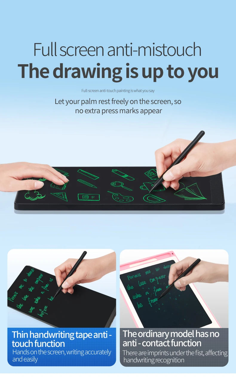 LCD Writing Tablet 6.5 Inch - Digital Drawing Board for Kids & Adults