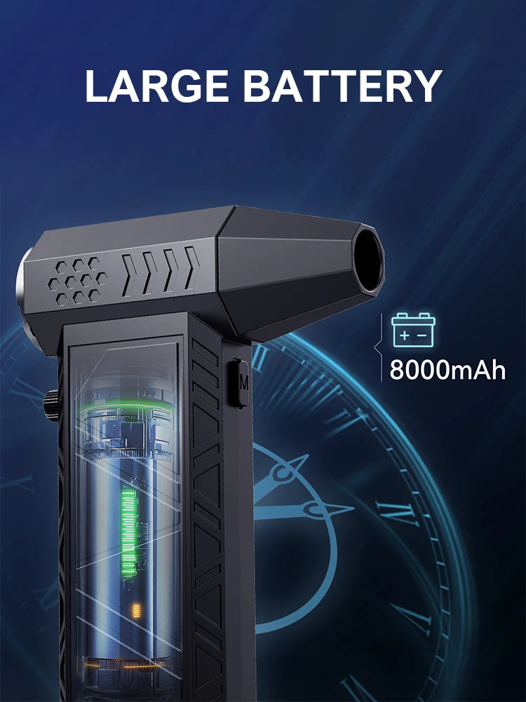 X9 Turbo Jet Blower 300,000RPM - Professional Air Duster for Electronics