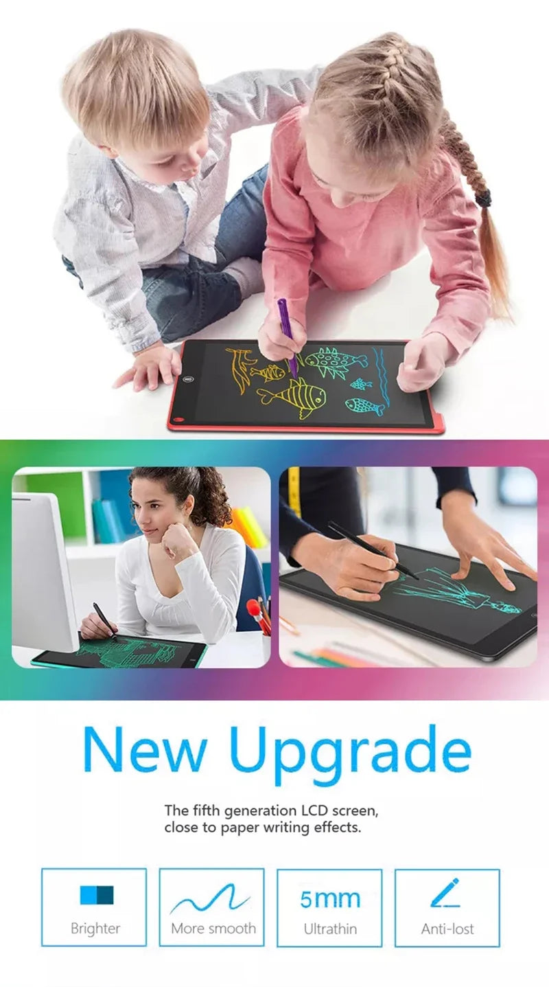 12 Inch LCD Writing Tablet - Electronic Drawing Board for Kids & Adults