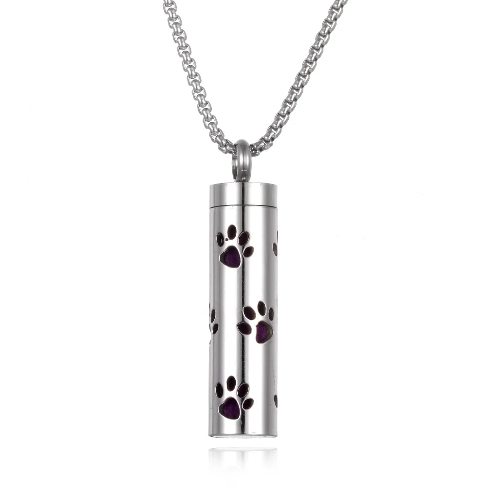 Essential Oil Diffuser Necklace - Stainless Steel Aromatherapy Locket