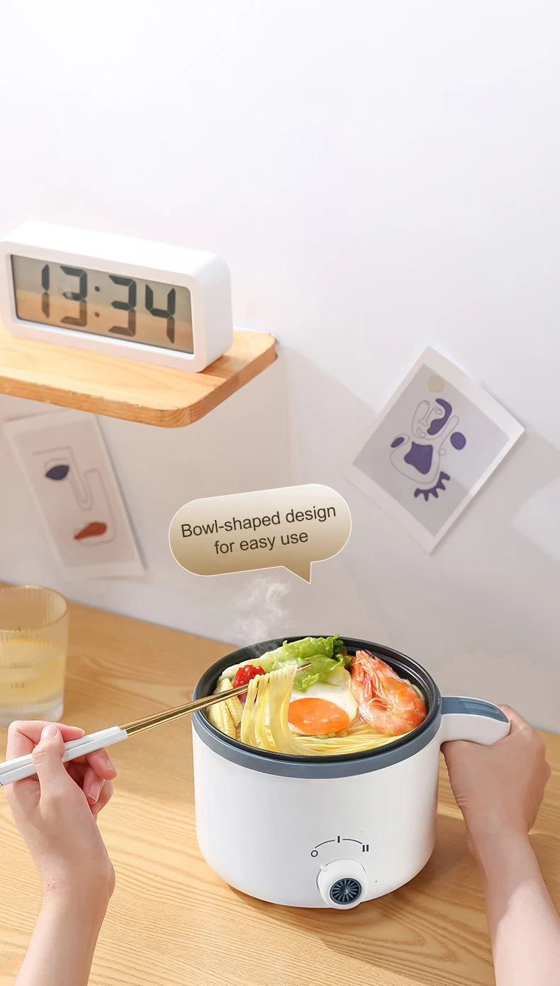 1.7L Electric Rice Cooker - Multi Cooker with Non-Stick Pot