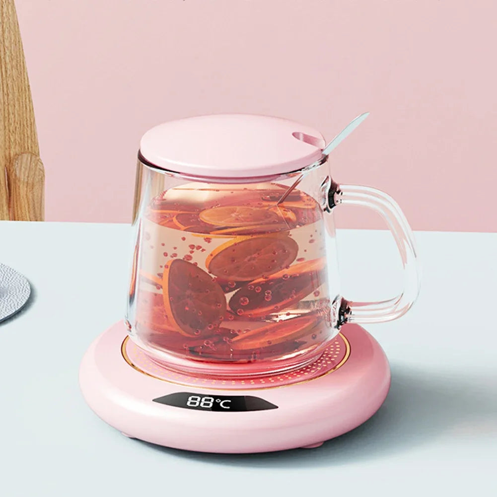 Electric Coffee Warmer - USB Mug Warmer with 3 Temperature Settings