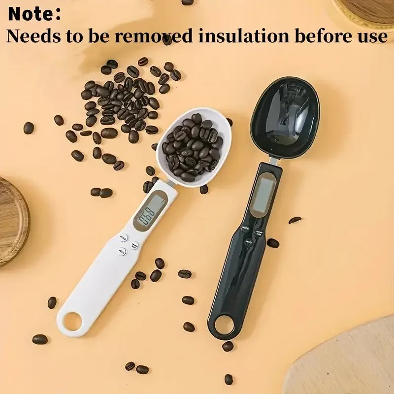 Precision Digital Kitchen Scale 500g - 0.1g Accuracy LCD Spoon Scale
