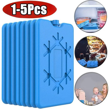 Portable Ice Pack - Reusable Freezer Cooling Pack for Food Storage
