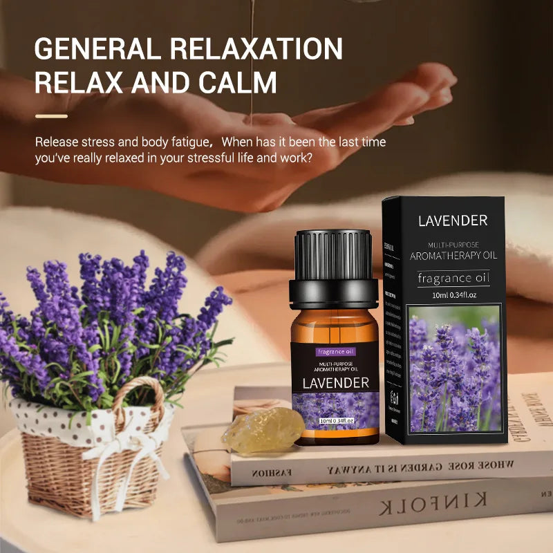 Premium Essential Oil Collection - 20 Scents for Diffusers & Humidifiers