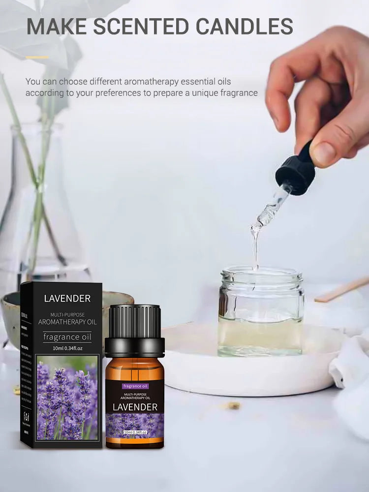 Premium Essential Oil Collection - 20 Scents for Diffusers & Humidifiers