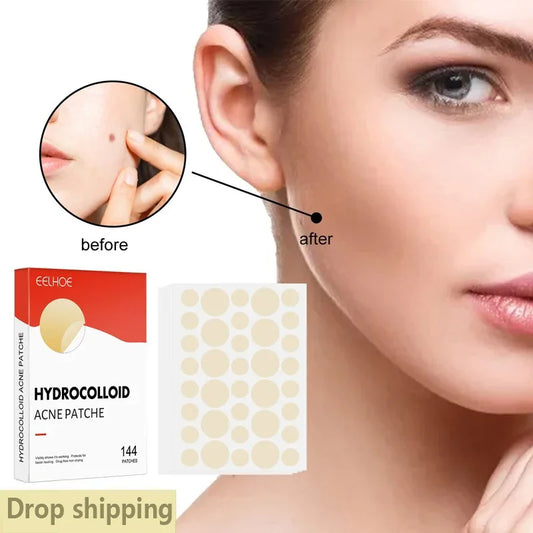 Hydrocolloid Acne Patches - Invisible Pimple Repair Patches