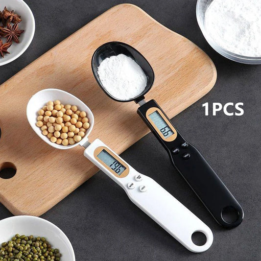 Precision Digital Kitchen Scale 500g - 0.1g Accuracy LCD Spoon Scale