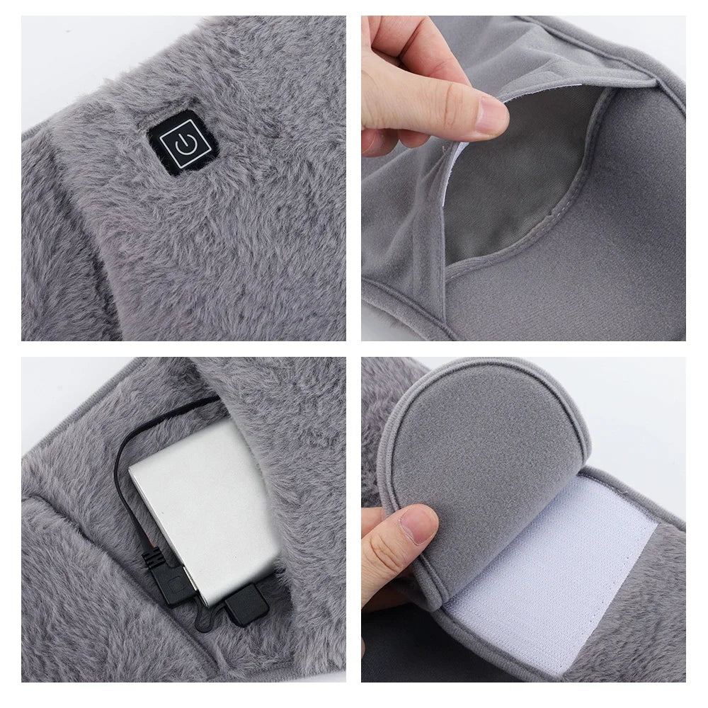 USB Rechargeable Hand Warmer - Portable Electric Heater for Winter