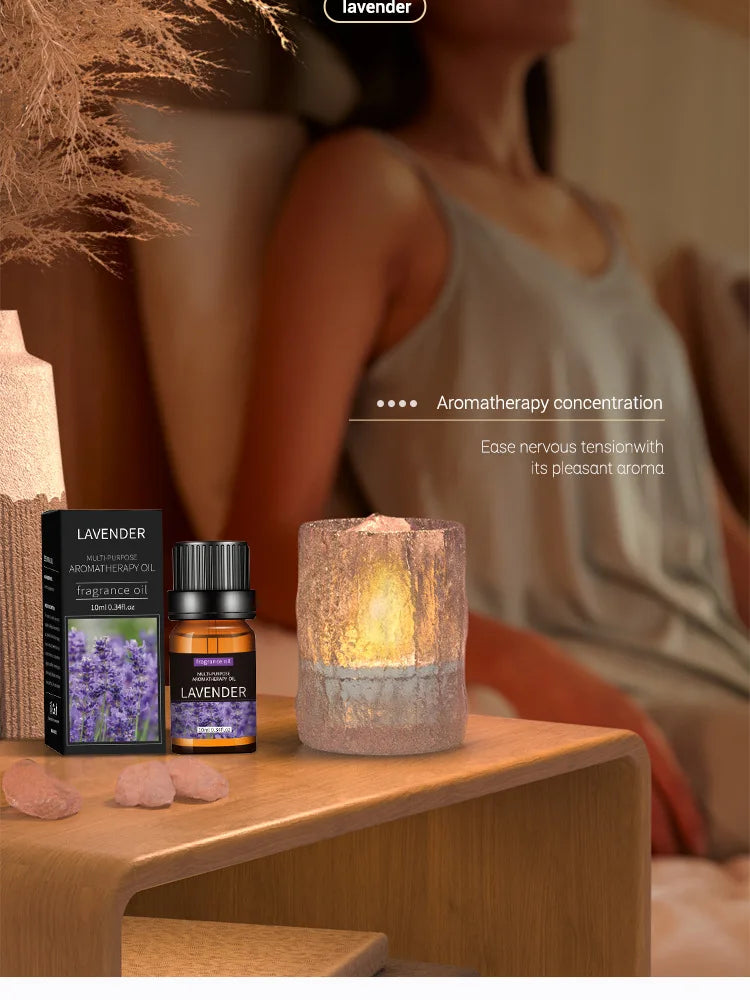 Premium Essential Oil Collection - 20 Scents for Diffusers & Humidifiers