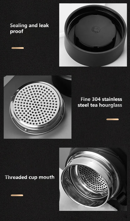 Smart LED Temperature Display Thermal Bottle - 24Hr Hot/Cold