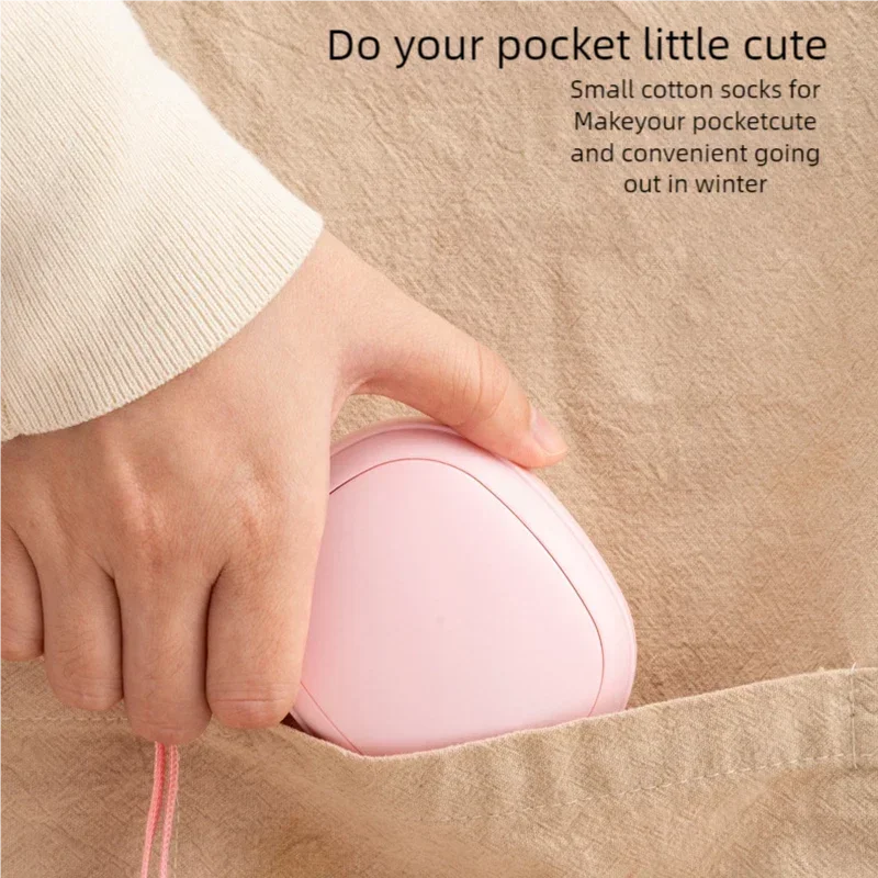 Portable Mini Hand Warmer - USB Rechargeable 3-Level Temperature Control