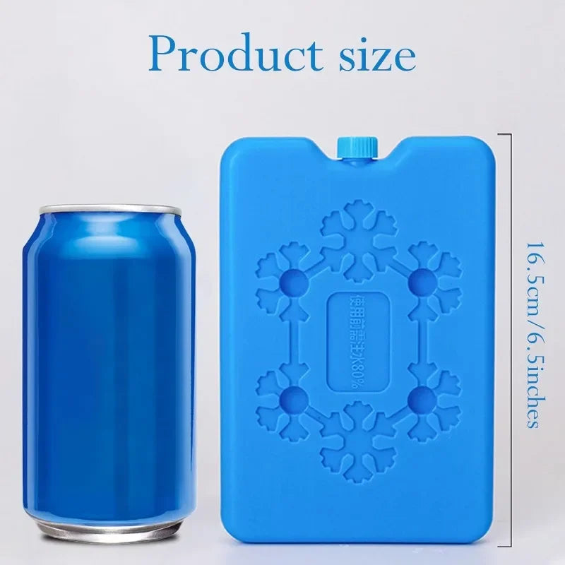 Portable Ice Pack - Reusable Freezer Cooling Pack for Food Storage