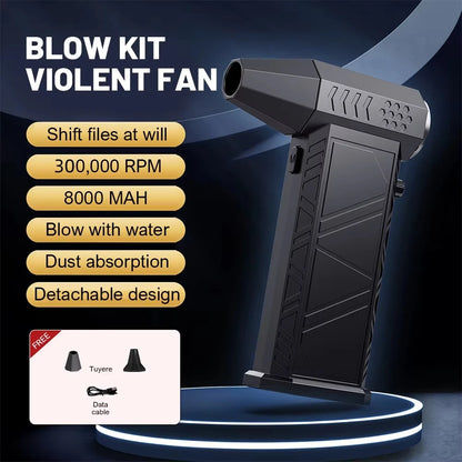 X9 Turbo Jet Blower 300,000RPM - Professional Air Duster for Electronics