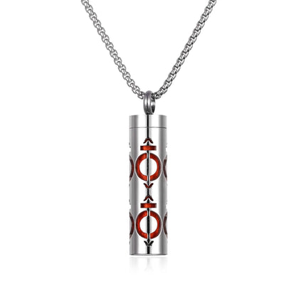 Essential Oil Diffuser Necklace - Stainless Steel Aromatherapy Locket
