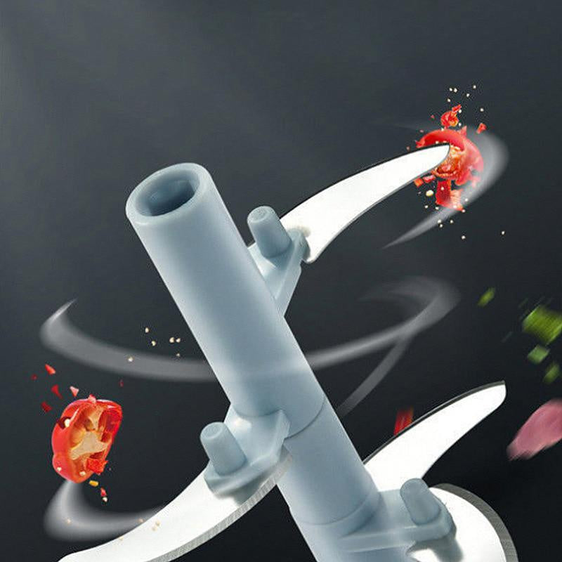 Multi-Function Manual Food Chopper - Meat Mincer & Garlic Press 500/900ml