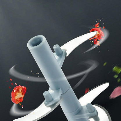 Multi-Function Manual Food Chopper - Meat Mincer & Garlic Press 500/900ml