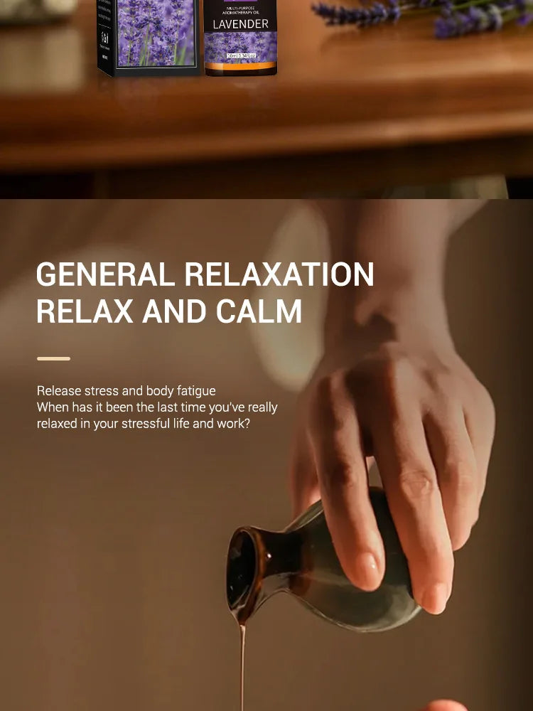 Premium Essential Oil Collection - 20 Scents for Diffusers & Humidifiers
