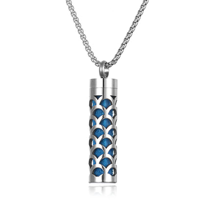 Essential Oil Diffuser Necklace - Stainless Steel Aromatherapy Locket