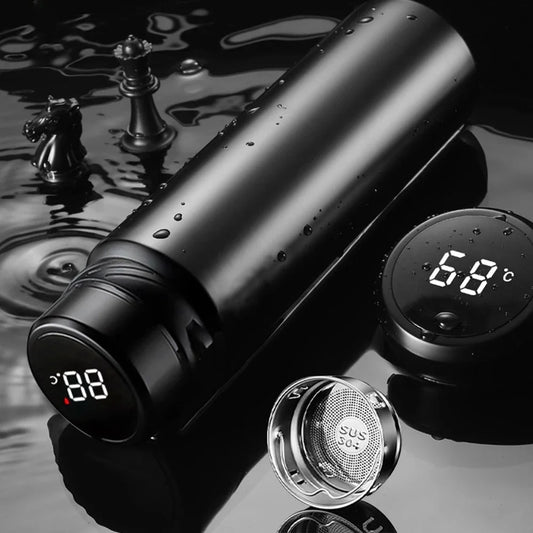 Smart LED Temperature Display Thermal Bottle - 24Hr Hot/Cold