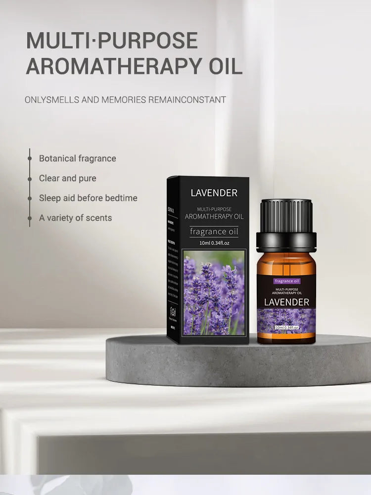 Premium Essential Oil Collection - 20 Scents for Diffusers & Humidifiers